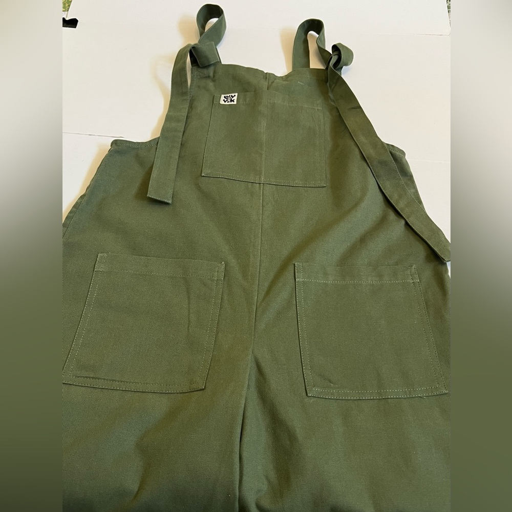 Lucy & Yak size S olive green jumpsuit, like new!